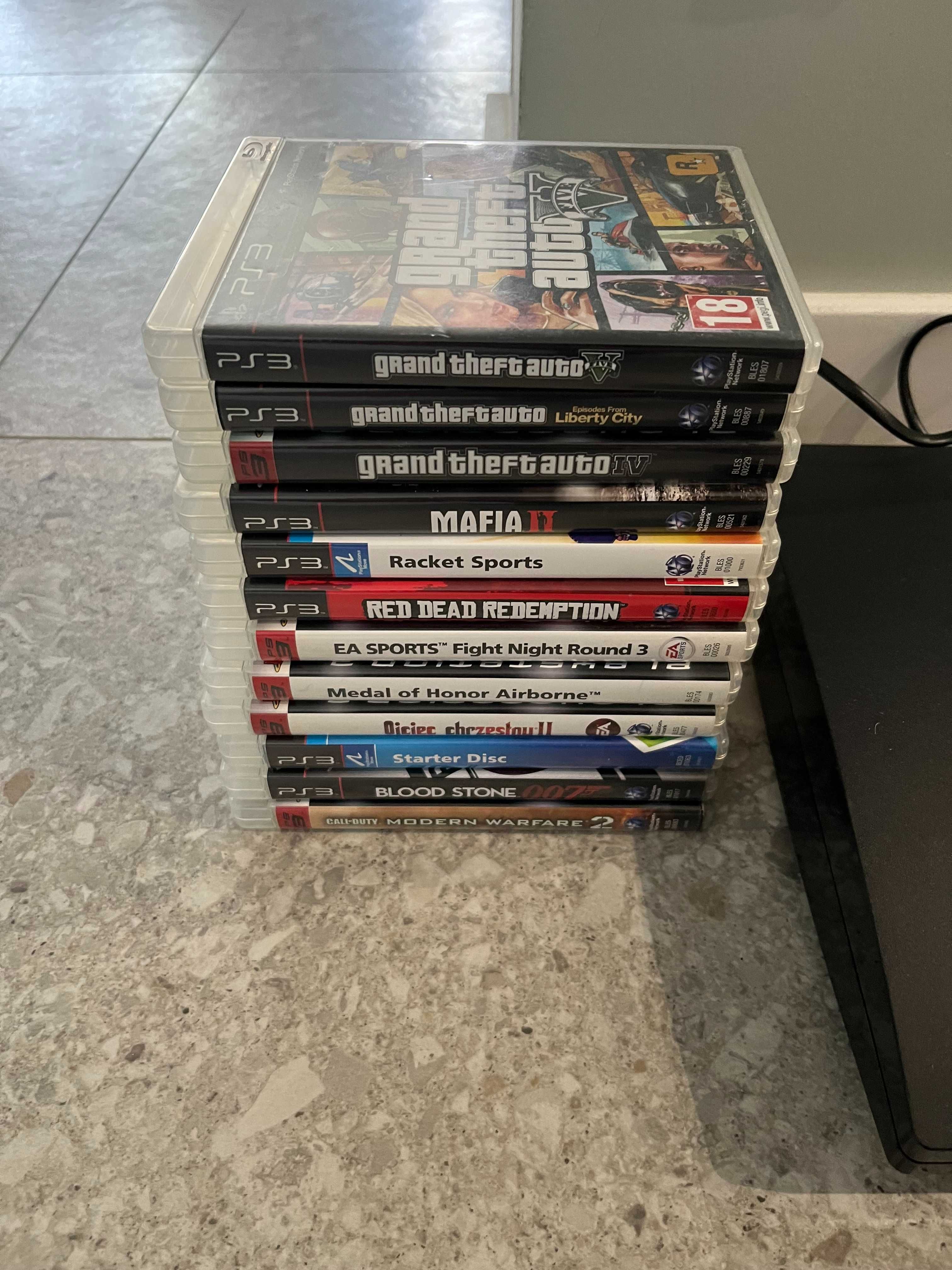 Na sprzedaż zestaw gier PS3, gry na Play Station 3