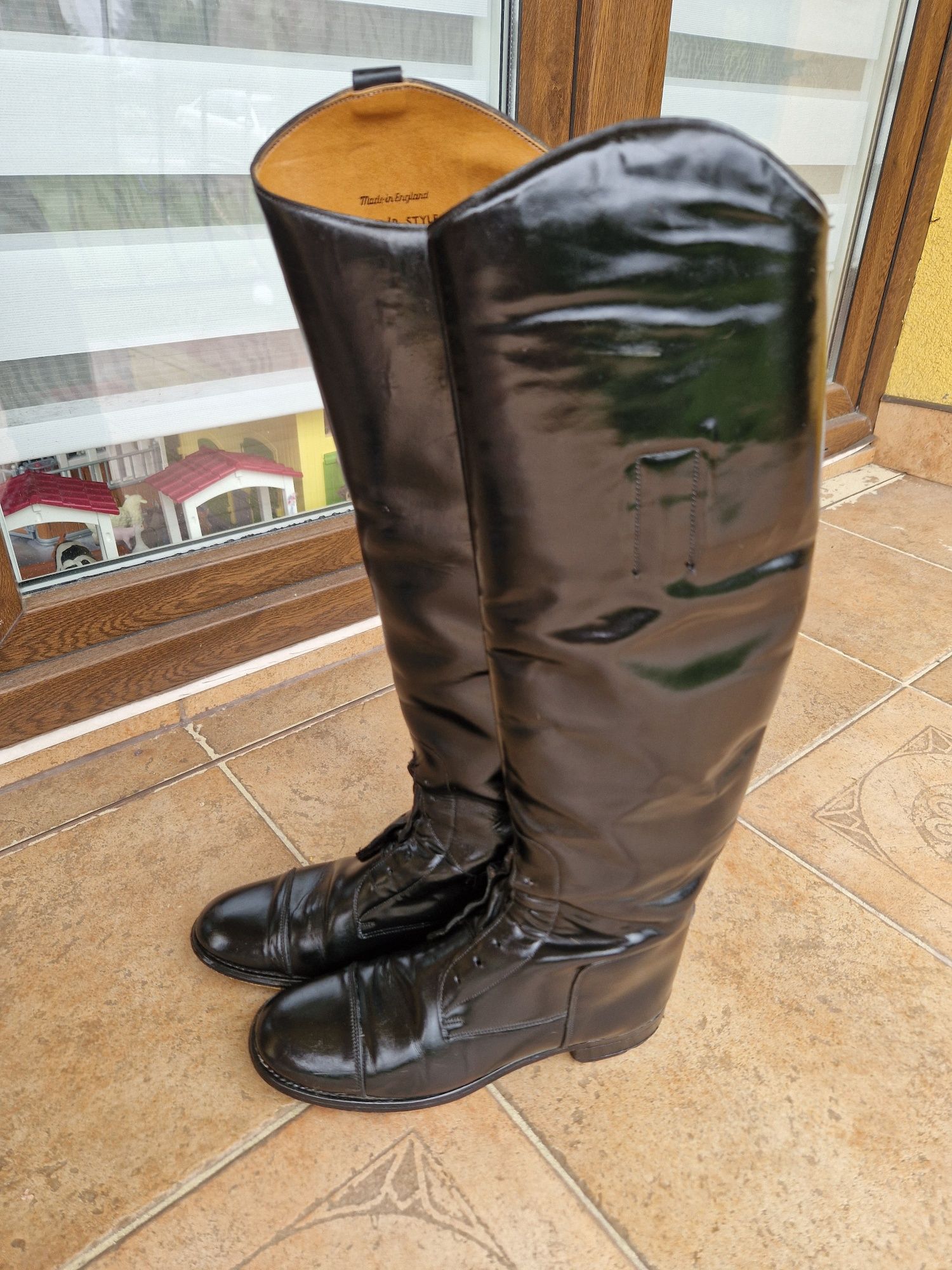 Oficerki jeździeckie buty do jazdy konnej 38