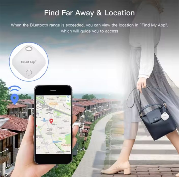 Smart Tag - compatível Apple Find My