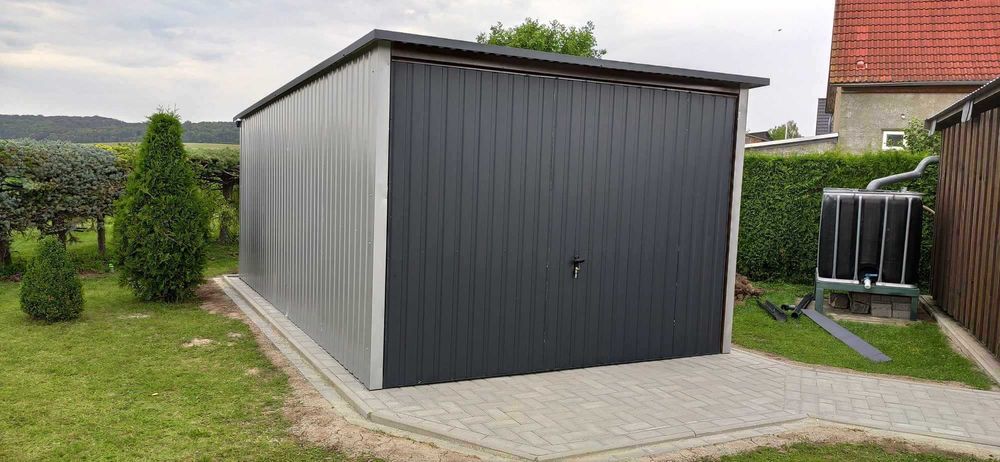 Garaż blaszany 3x5 ( Transport i montaż gratis)