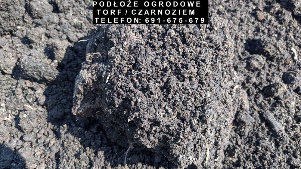 Ziemia ogrodowa/czarnoziem/torf - MOŻLIWY TRANSPORT