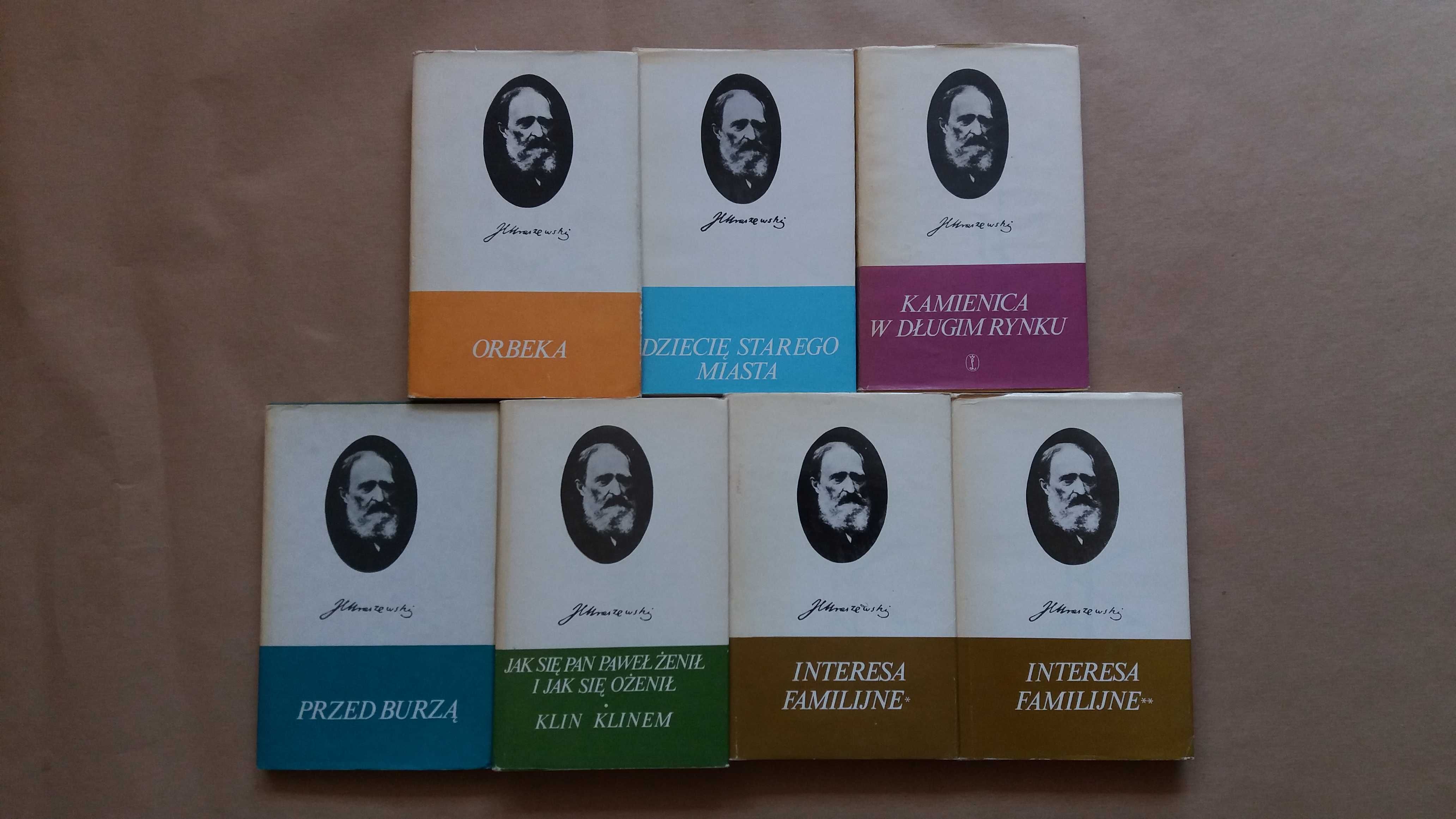 Józef Ignacy Kraszewski - Interesa familijne tom 1-2 oraz tom 3-4