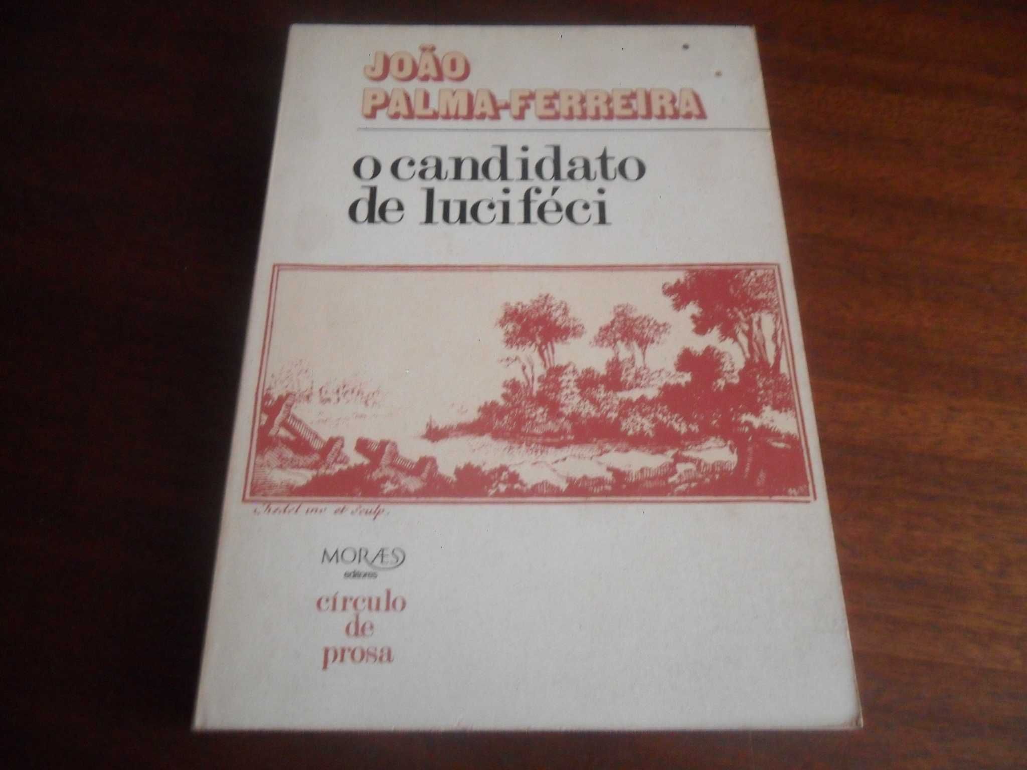 "O Candidato de Luciféci" de João Palma-Ferreira - 1ª Edição de 1983