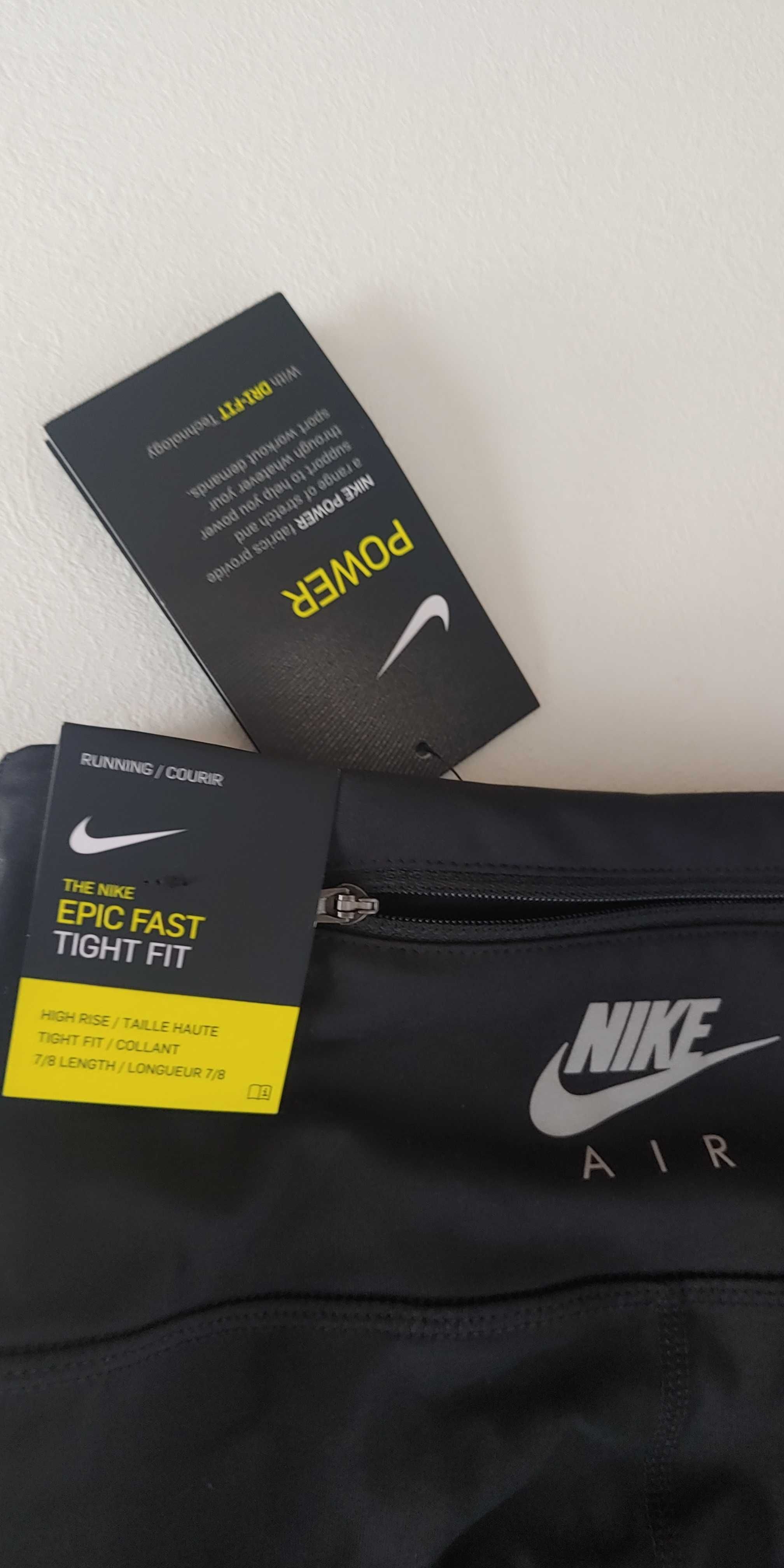 Legginsy damskie NIKE EPIC FAST RUN DRI-FIT XS 100% oryginał paragon