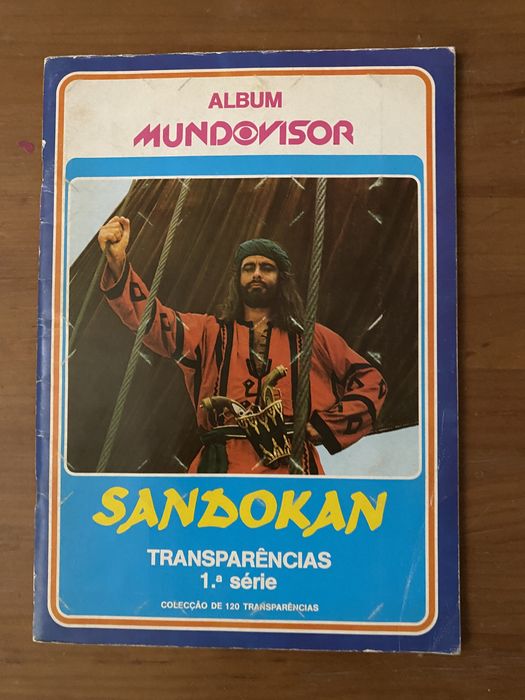 Sandokan album de transparências