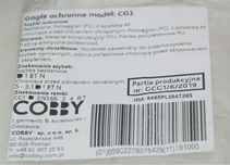 Gogle balistyczne taktyczne CG1 WP wojskowe nowe