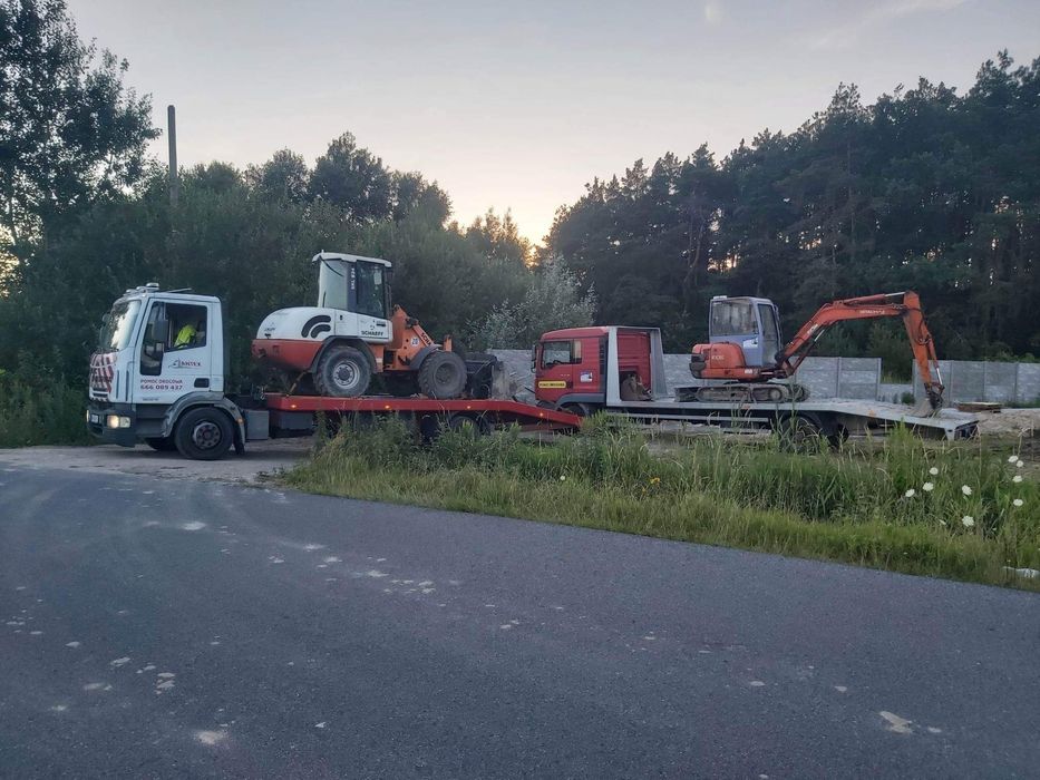 pomoc drogowa auto laweta transport maszyn holowanie 24/7 s17 s2 50 a2