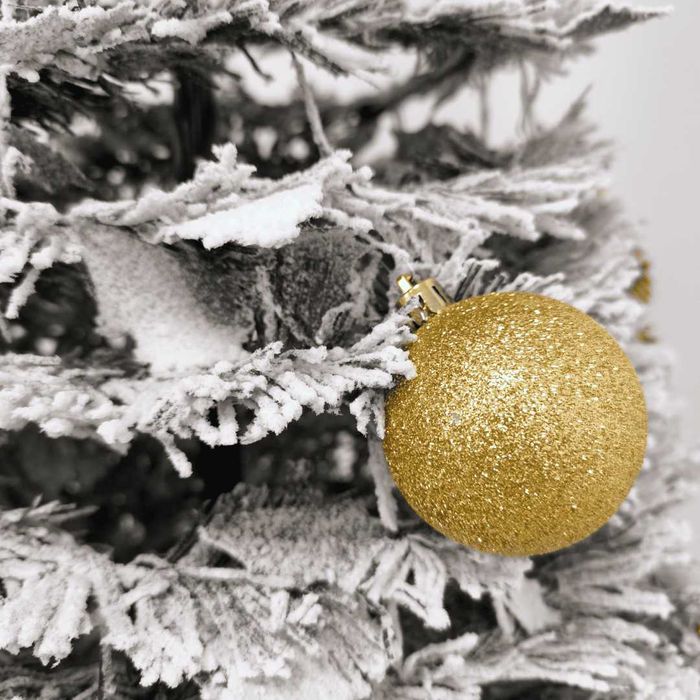 Árvore Natal Pop-Up 120cm bolas douradas