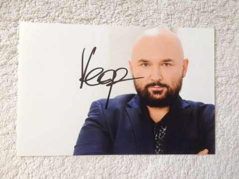 Patryk Sebastian Vega oryginalny autograf