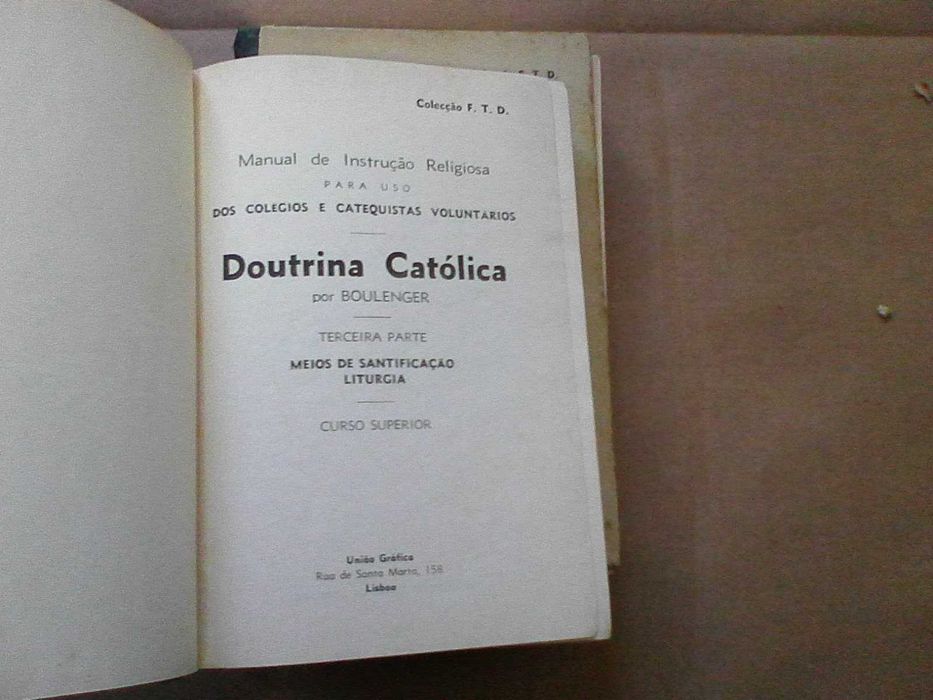 Doutrina Católica - Três partes / volumes