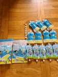 Zapasowe saszetki Fill'n Squeeze, 13 nowych, 12 używanych