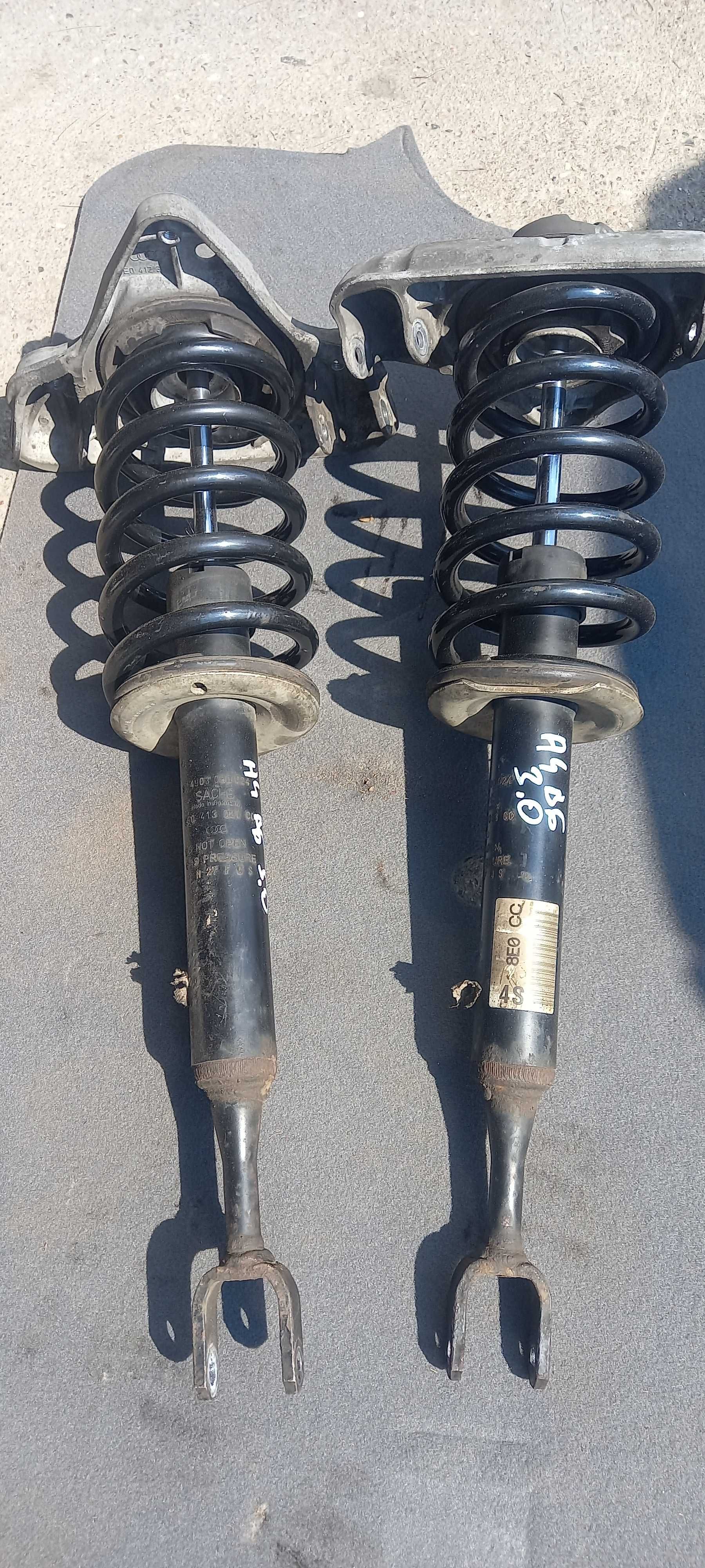 Amortyzatory sprężyny przód Audi A4 B6 3.0 V6