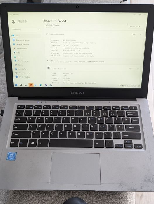 Chuwi Herobook + portatil