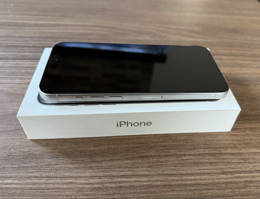 Iphone 15 pro max, 256GB, white titanium , Gwarancja