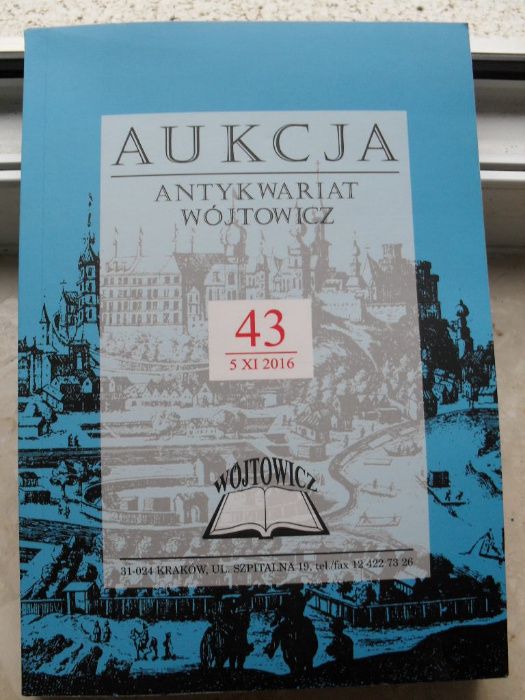 Aukcja 43 Antykwariat Wójtowicz