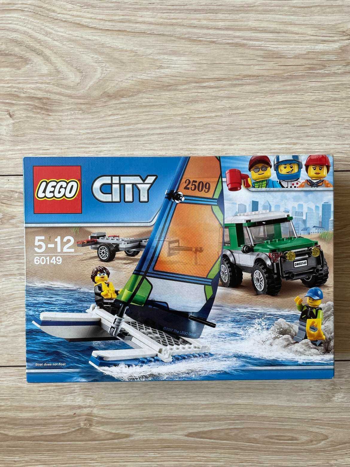 LEGO 60149 City - Terenówka 4x4 z katamaranem - NOWE NIEROZPAKOWANE