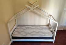Cama infantil 165x95cm c/colchão incluído
