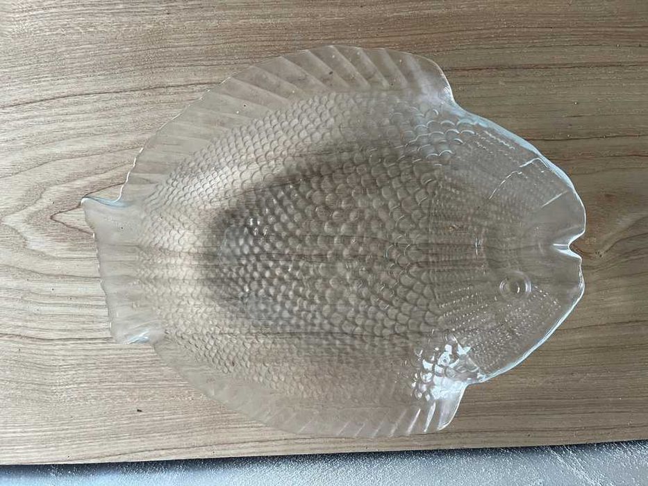 Półmisek szklany rybka