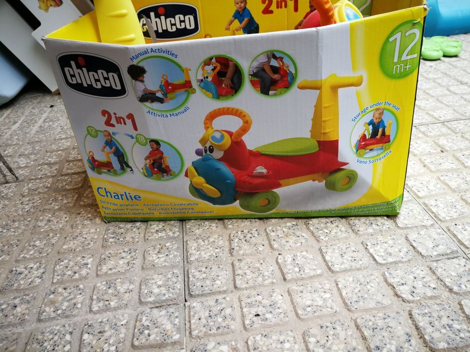 Berço, trocador e andador