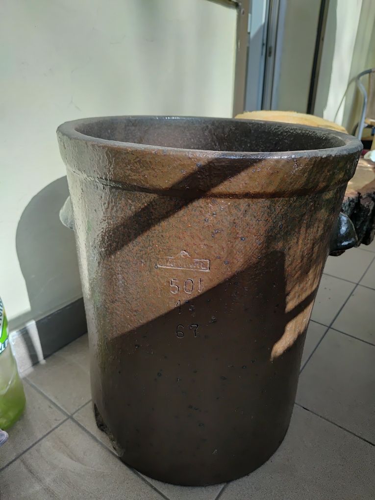 Garnek kamionkowy 50 litrów
