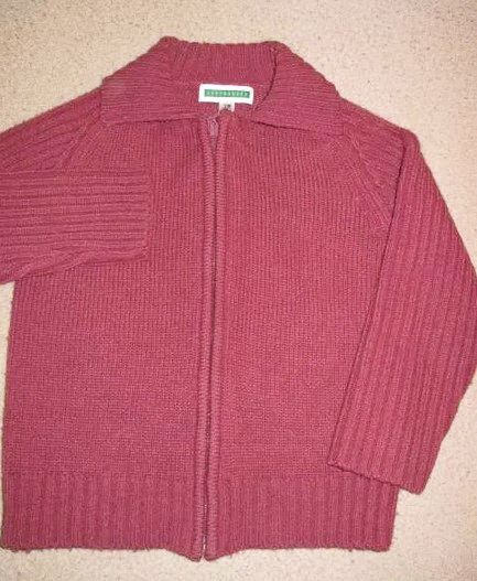 Sweterek rozpinany rozmiar 110