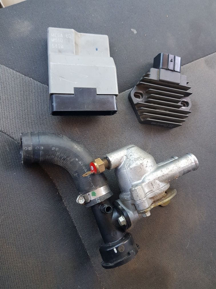 Retificador cdi e termostato honda vt750