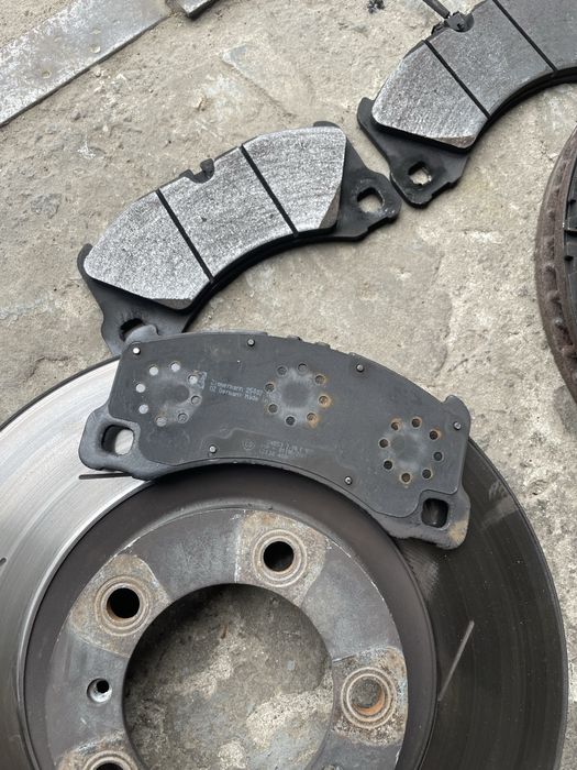 Комплект гальм порше, тормоза порш панамера 4s