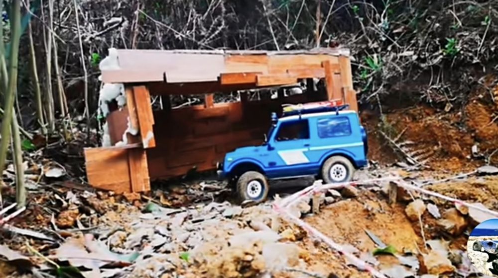 Jeep Jimmy rc escala 1/12