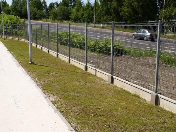 PODMURÓWKA GŁADKA płyta betonowa ogrodzenie panel przęsło ŁÓDŹ