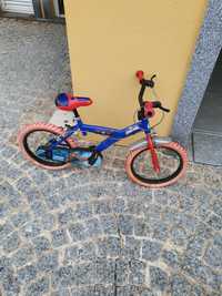 Bicicleta de criança, modelo Spider-Man (roda 16)