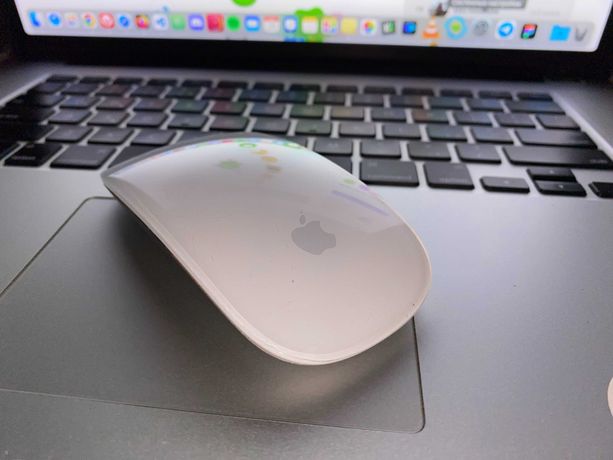 Мышка Apple magic mouse white беспроводная silver