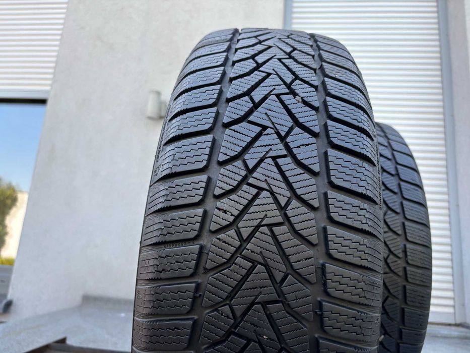 2szt zimowe 205/60R16 Uniroyal 7,4mm 2021r świetny stan! Z5354 gwaran