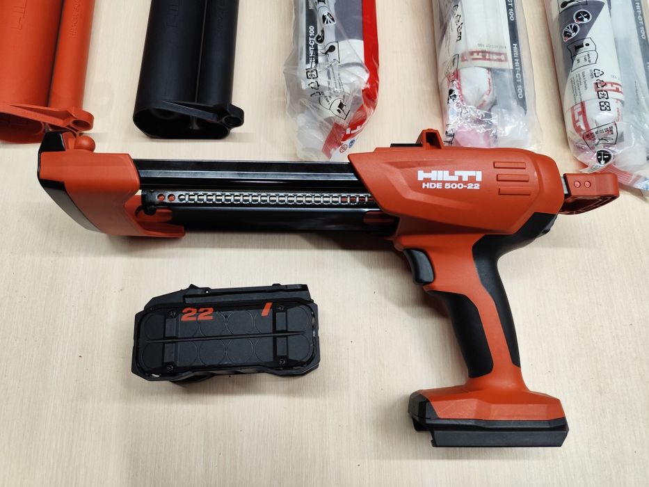 Hilti HDE 500-22 Nuron пістолет для двух компонентіного клею Хілті ори