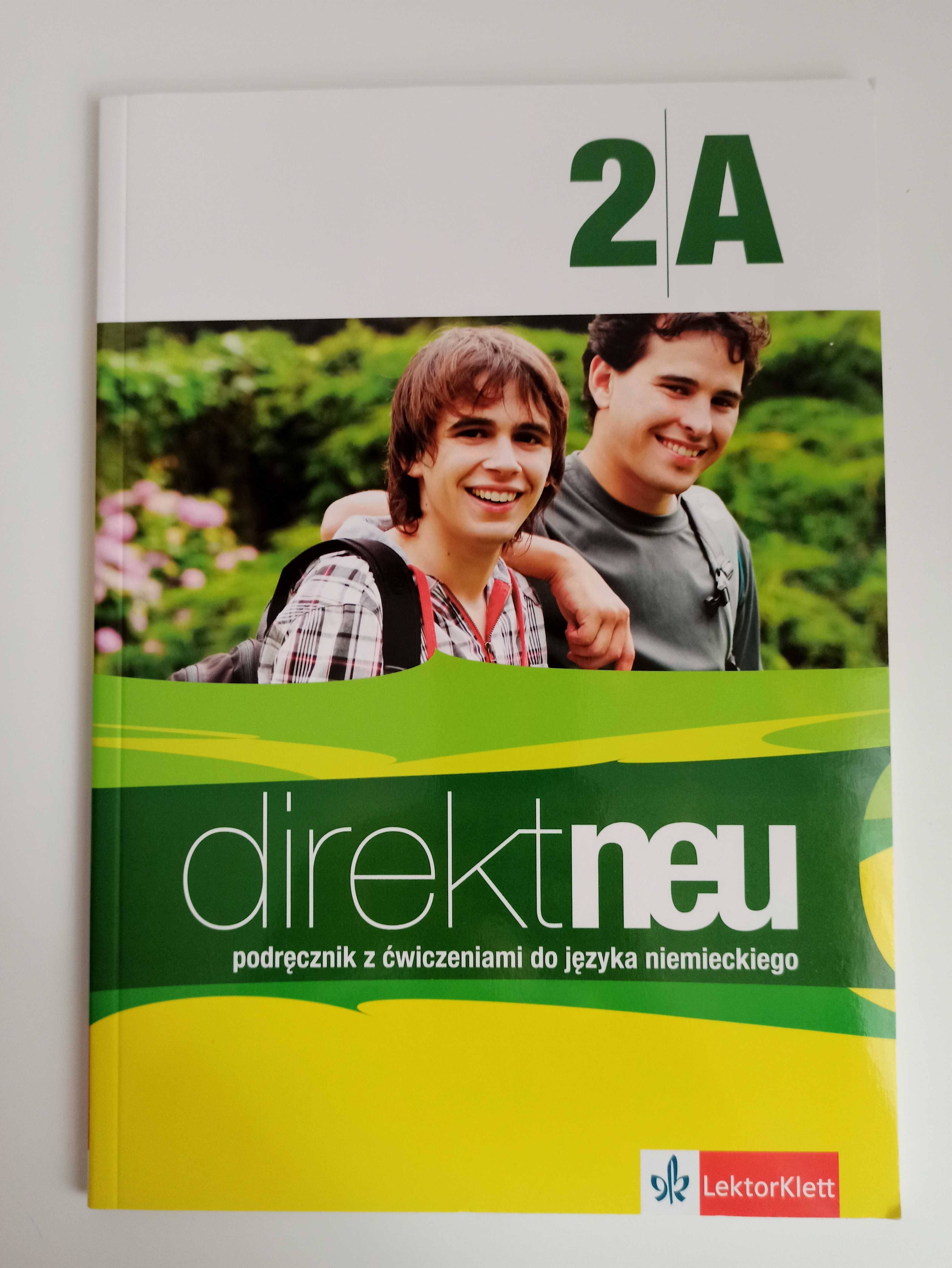 "Direkt neu 2a" podręcznik z ćwiczeniami do języka niemieckiego