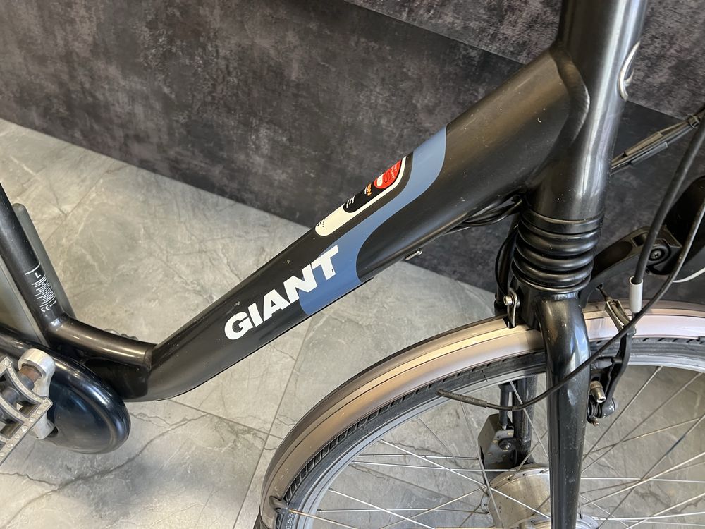 Rower elektryczny GIANT TWIST 24v na 1 baterie sprawny silnik nexus
