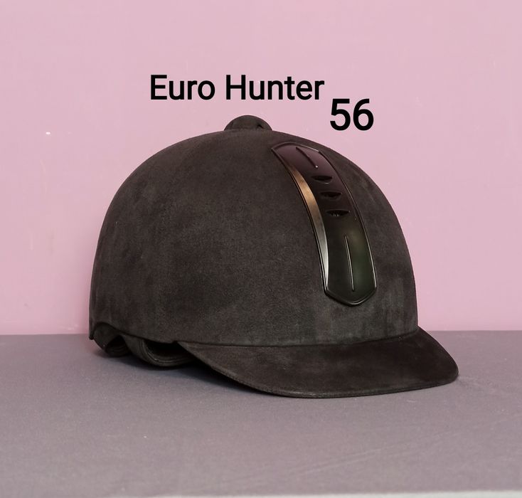 Kask jeździecki Euro Hunter - rozmiar 56