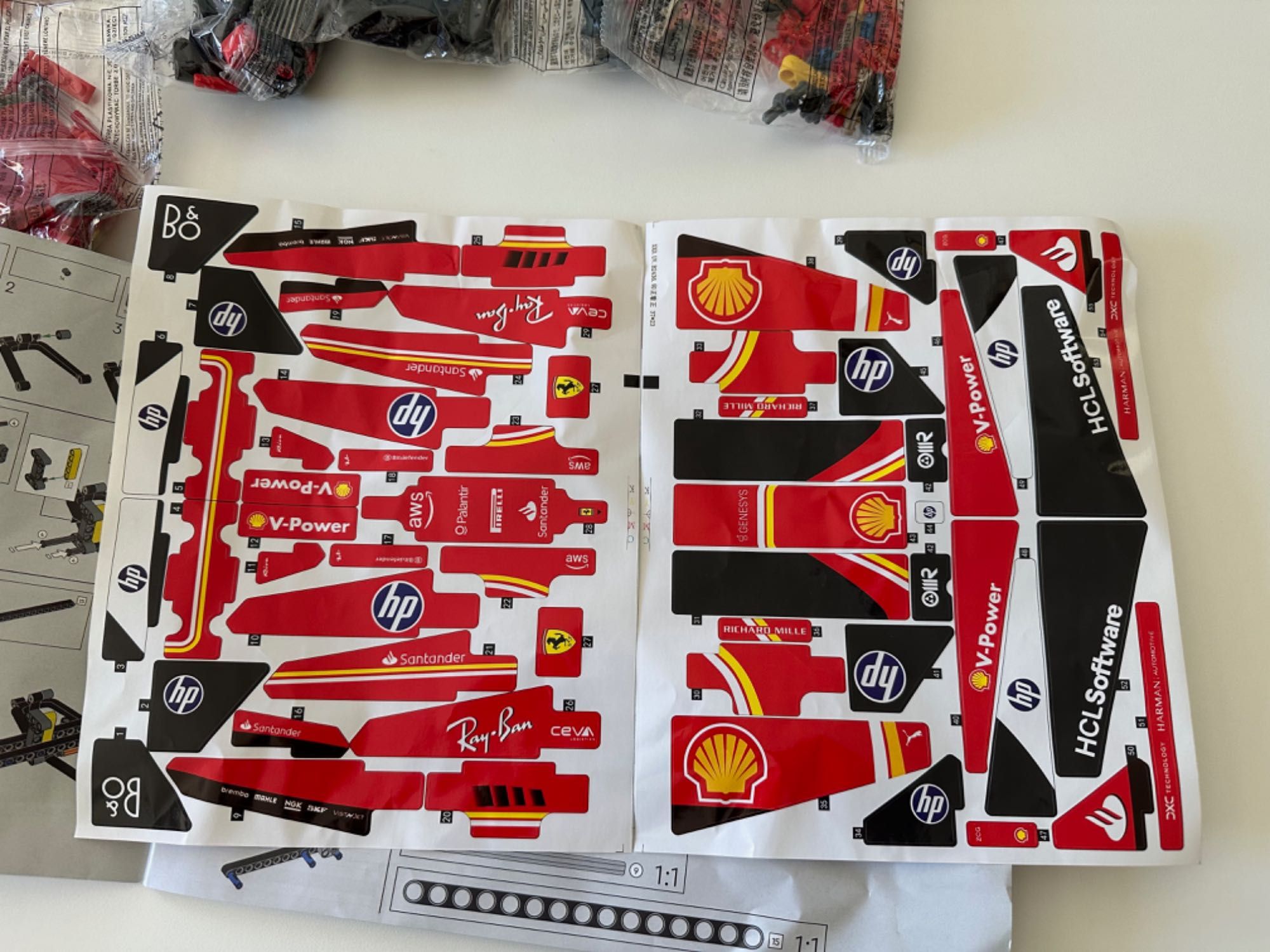 Lego Technic Carro Ferrari SF-24 F1 42207 Novo Selado
