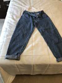 Calça ganga baggy 38 Pull &Bear