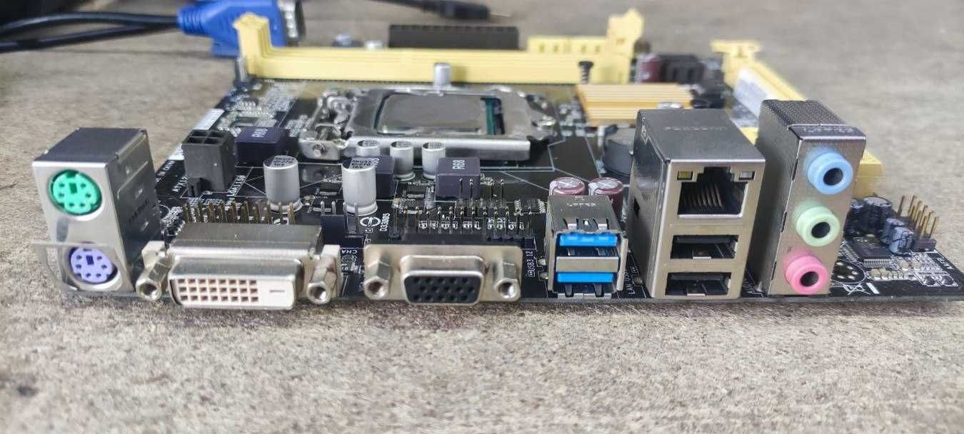 Комплект s.1150 Asus H81M-R+топовий Intel Pentium G3260 3.3GHz/5GT/3MB
