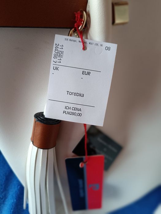 PROMOCJA, Pierre Cardin, nowa torba XXL + kosmetyczka, kosztowała 280