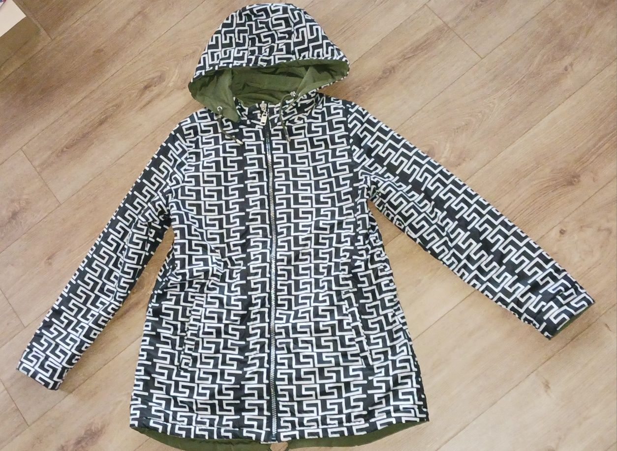Parka kurtka damska dwustronna L/XL