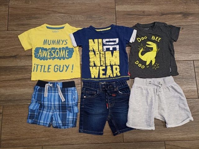 Mega paka 35 sztuk dla chłopca roz. 80