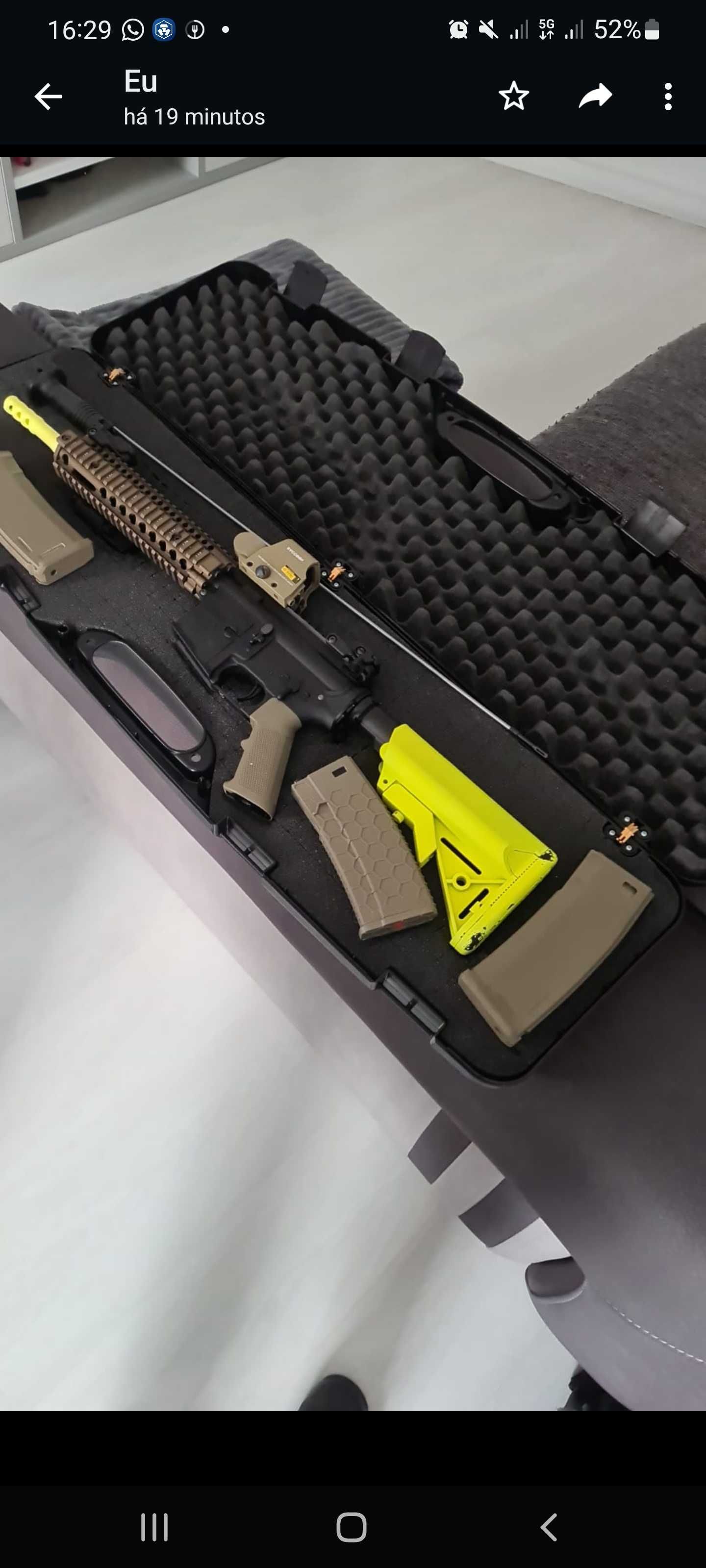Vendo armas e material Airsoft