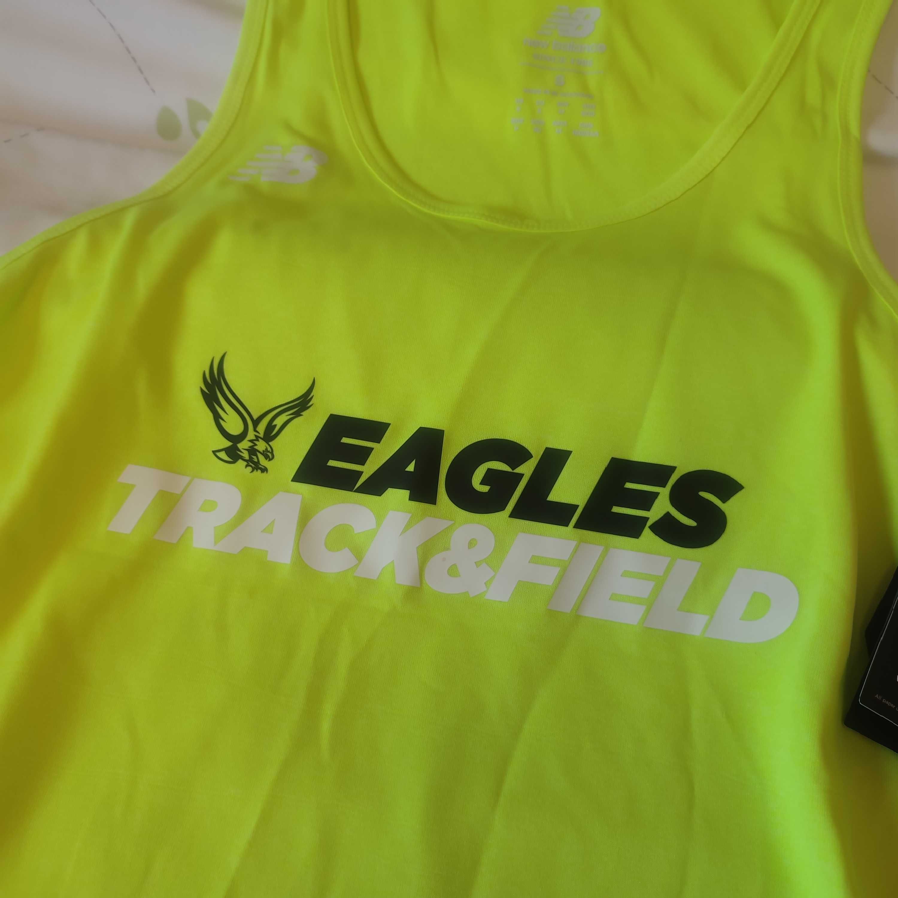 NEW Camisola de alças femin New Balance Track & Field Leve Respirável
