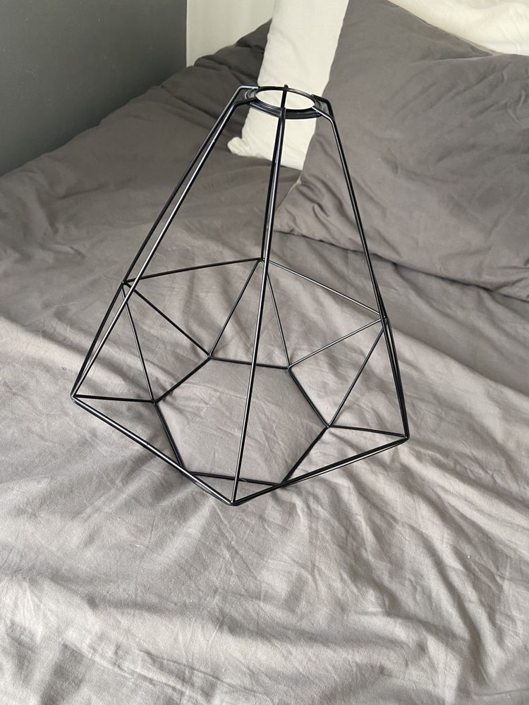 BRUNSTA Abajur p/candeeiro suspenso, preto, 35 cm IKEA