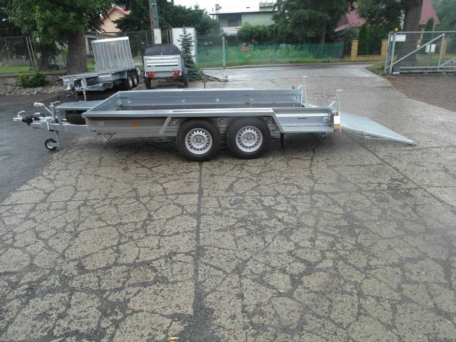 Brenderup MT3651 przyczepa laweta minikoparka walec wozidł DMC 3500 kg