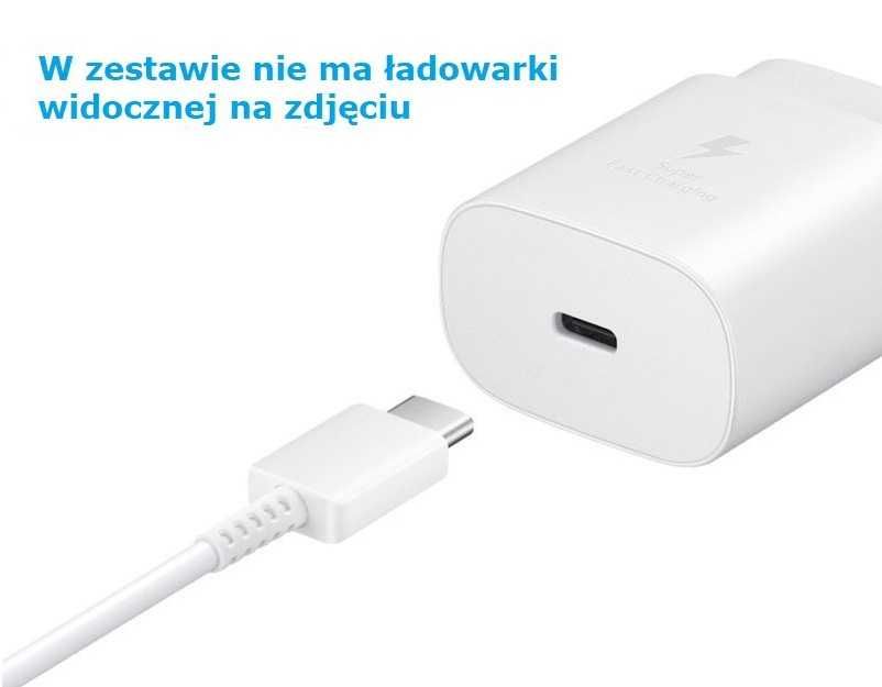 Oryginalny Kabel Samsung 2x USB Typ C 1m biały * Video-Play Wejherowo