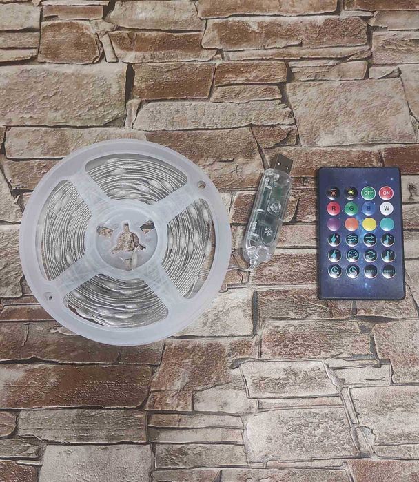 Новорічна гірлянда Smart 10 м RGB з пультом і керуванням через додаток