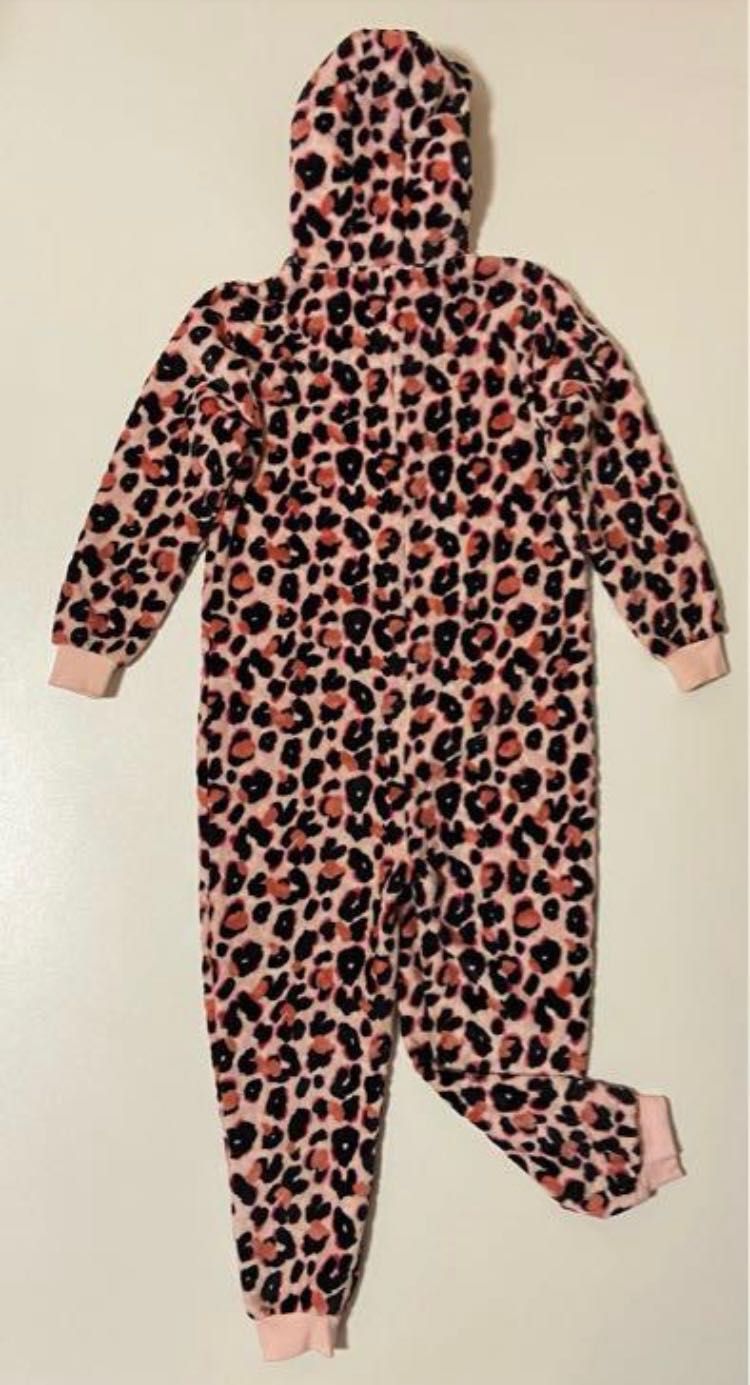 Next Флисовая Детская пижама кигуруми флис на девочку 10 11 140 некст