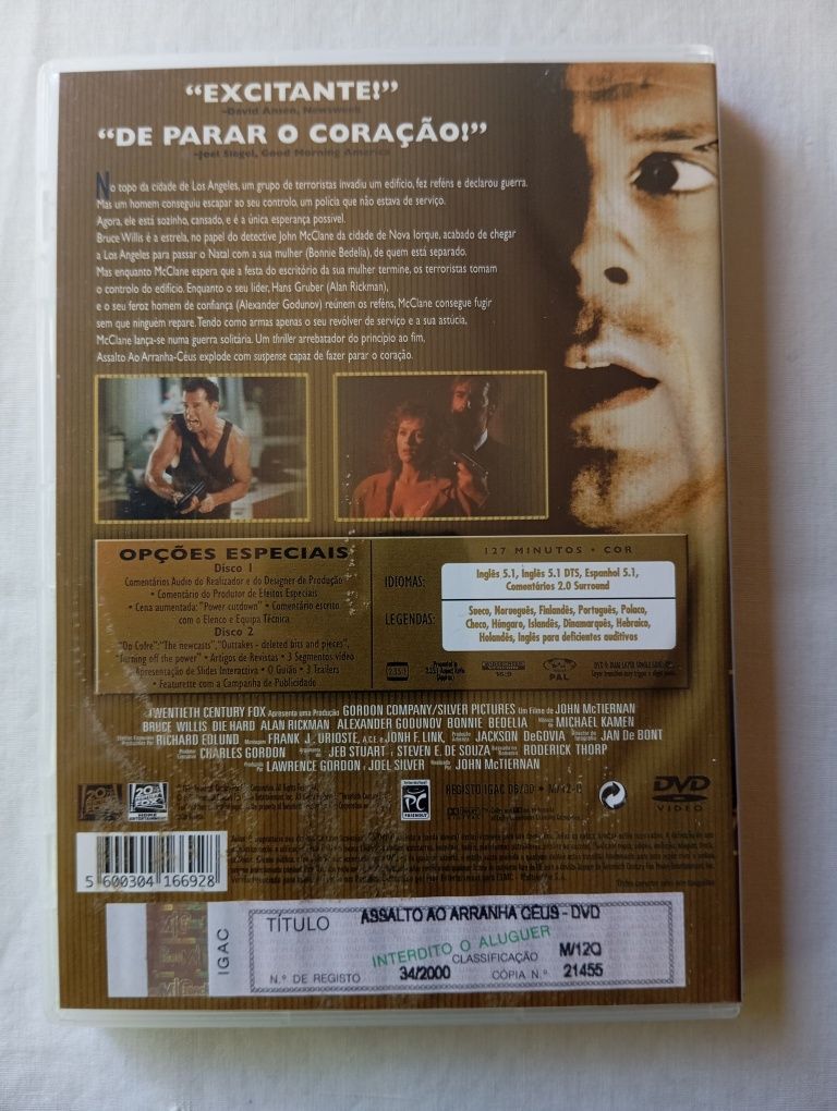 DVD Assalto ao Arranha Céus